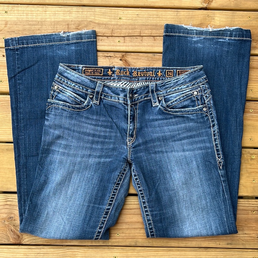Rock Revival Wide Leg Jeans
